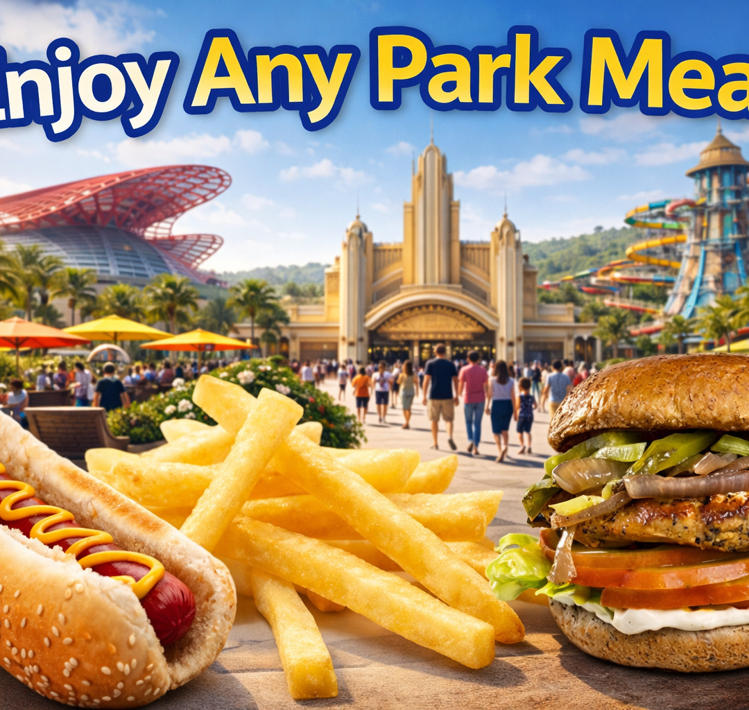 Yas Island Theme Park Meal Voucher – Ferrari World, Warner Bros & Yas Waterworld