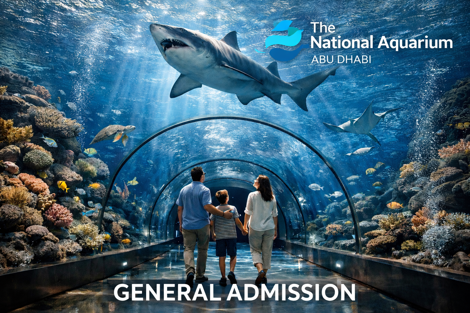 The National Aquarium Abu Dhabi Entry Ticket – General Admission